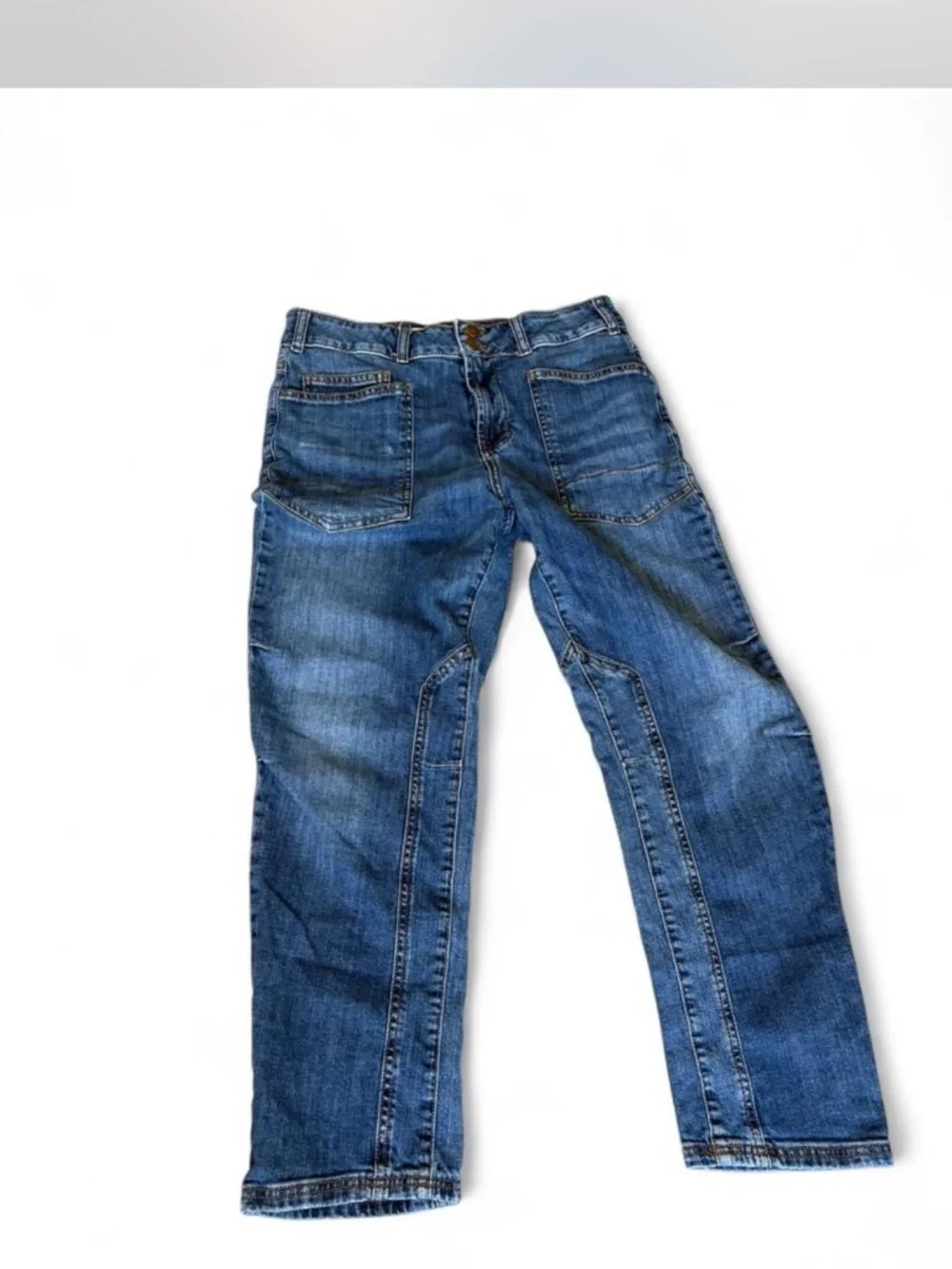 Pilcro The Wanderer Relaxed Seamed Jeans - Size 30 - Anthropologie - Picture 3 of 8